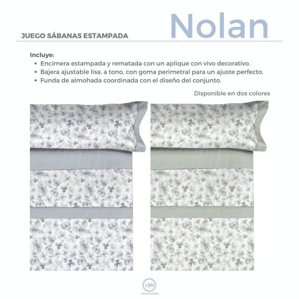 Juego de sábanas NOLAN de Tejidos Reina