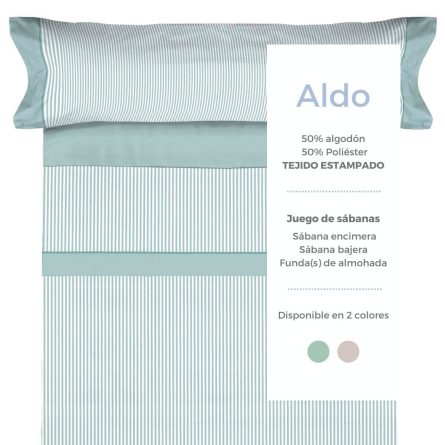 Juego de sábanas ALDO de Tejidos Reina