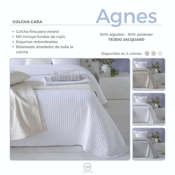 Colcha capa jacquard AGNES de Tejidos Reina