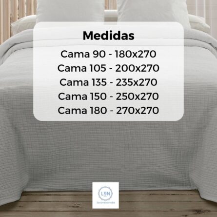 Colcha capa jacquard PALMA de Tejidos Reina