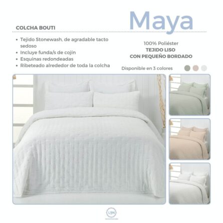 Colcha bouti MAYA de Pierre Cardin