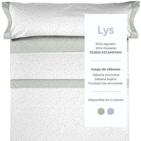 Juego de sábanas LYS de Pierre Cardin