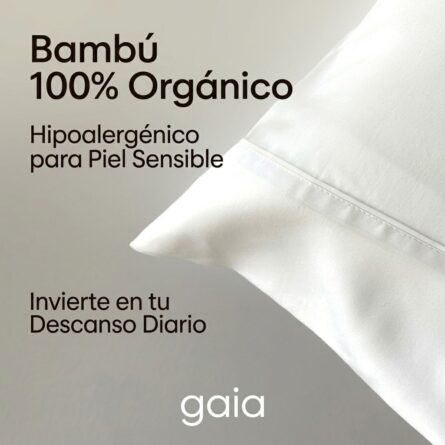 Juego de sábanas de Bambu GAIA de Antilo