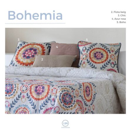 Colcha bouti BOHEMIA de Confecciones Paula