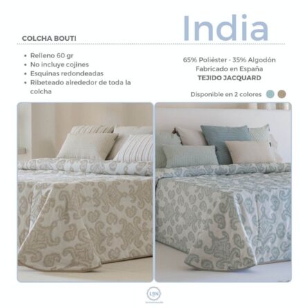 Colcha bouti INDIA de Confecciones Paula