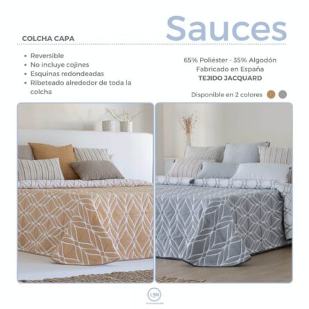 Colcha Capa SAUCES de Confecciones Paula