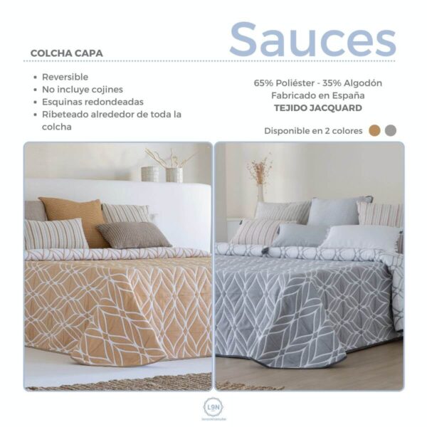 Colcha Capa SAUCES de Confecciones Paula