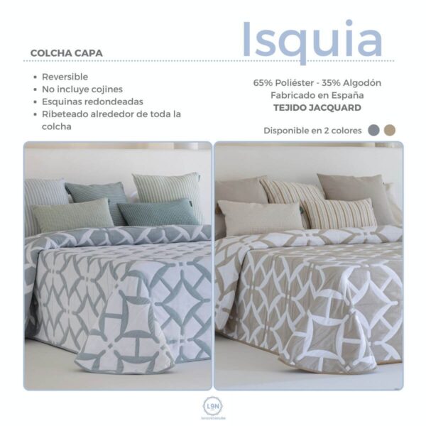 Colcha Capa ISQUIA de Confecciones Paula