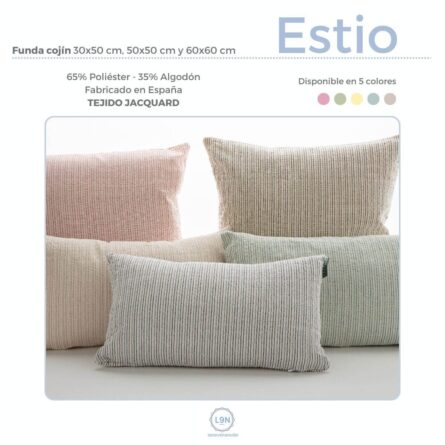 Funda cojín ESTIO de Confecciones Paula