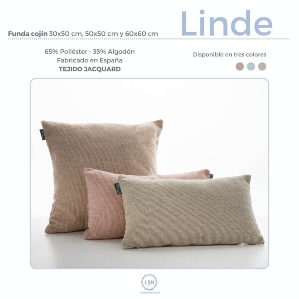 Funda cojín LINDE de Confecciones Paula