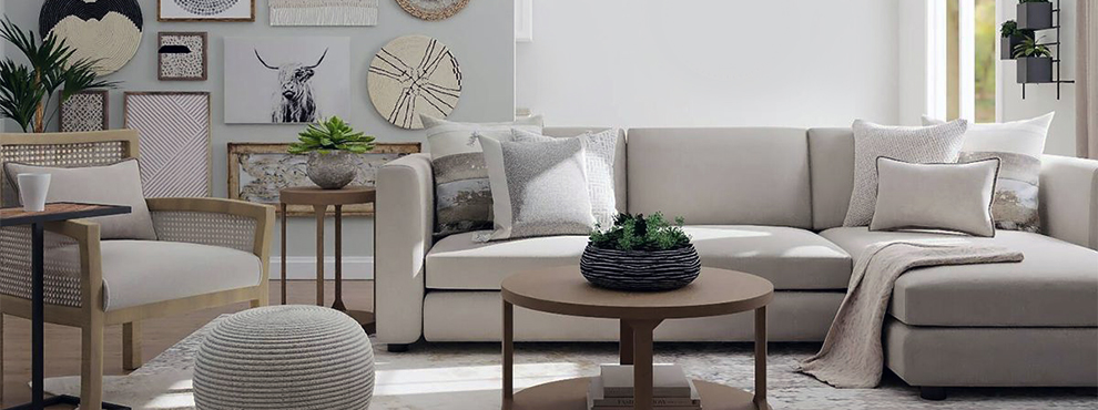 decoracion en color greige
